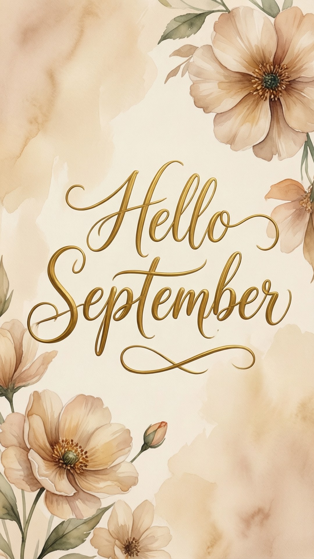 Bonjour Septembre Élégance Fonds d'écran
