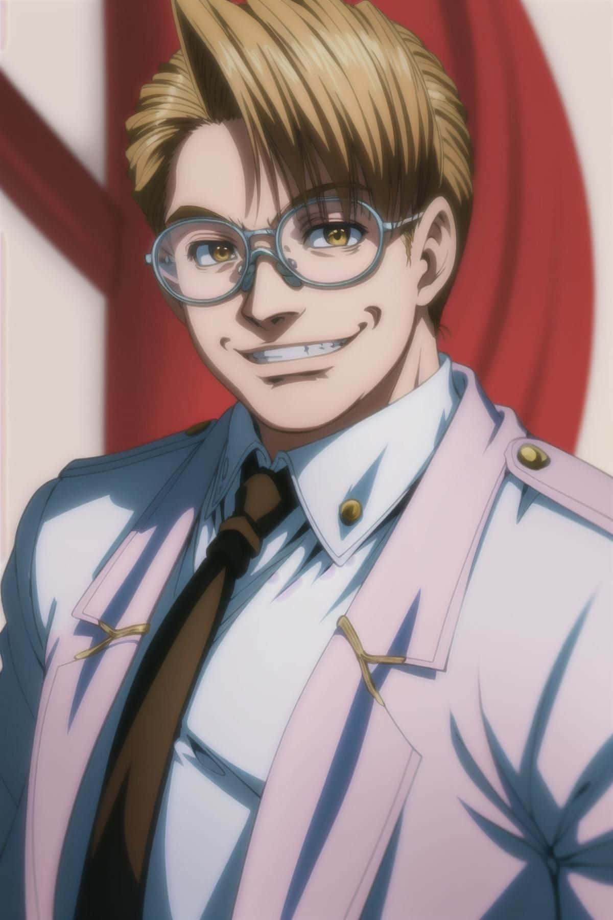 Personnage Animé Hellsing Sourire Fond d'écran