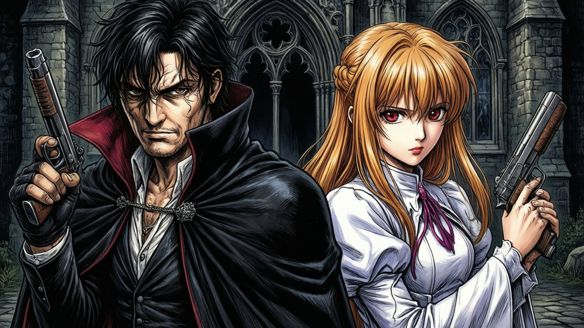 Hellsing Duo Papéis de Parede