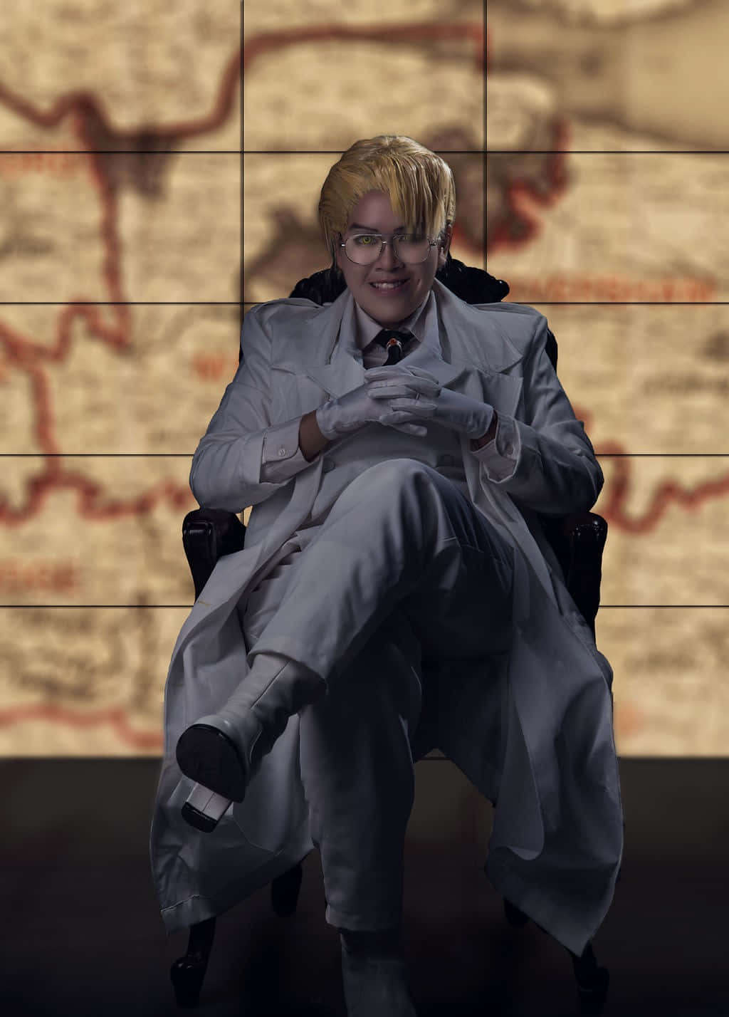 Portrait Du Personnage Hellsing Le Major Fond d'écran