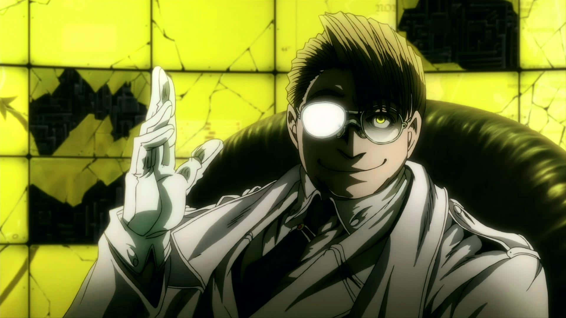 Hellsing Le Major Sourire Fond d'écran