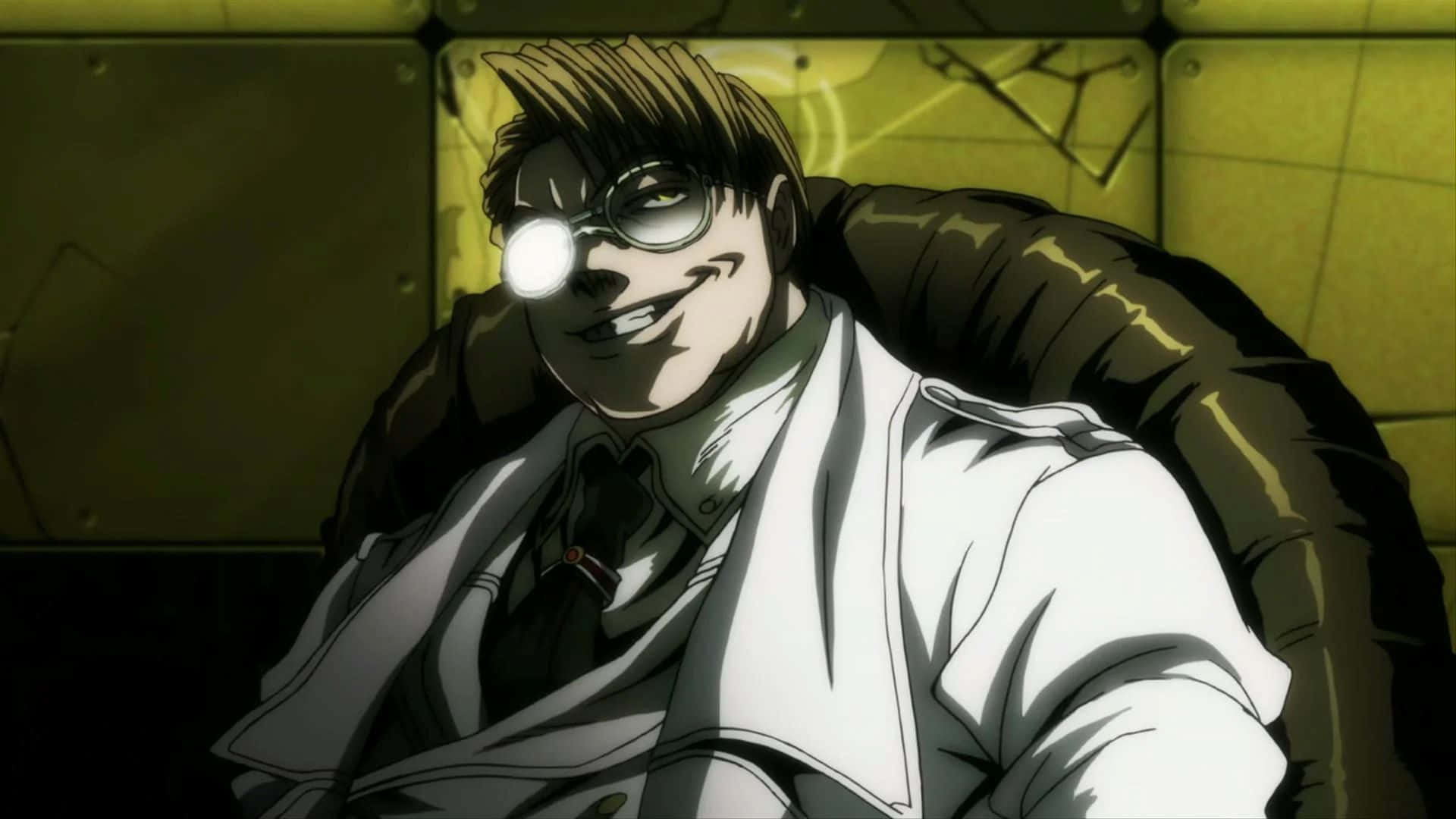 Hellsing Le Major Sourire Fond d'écran