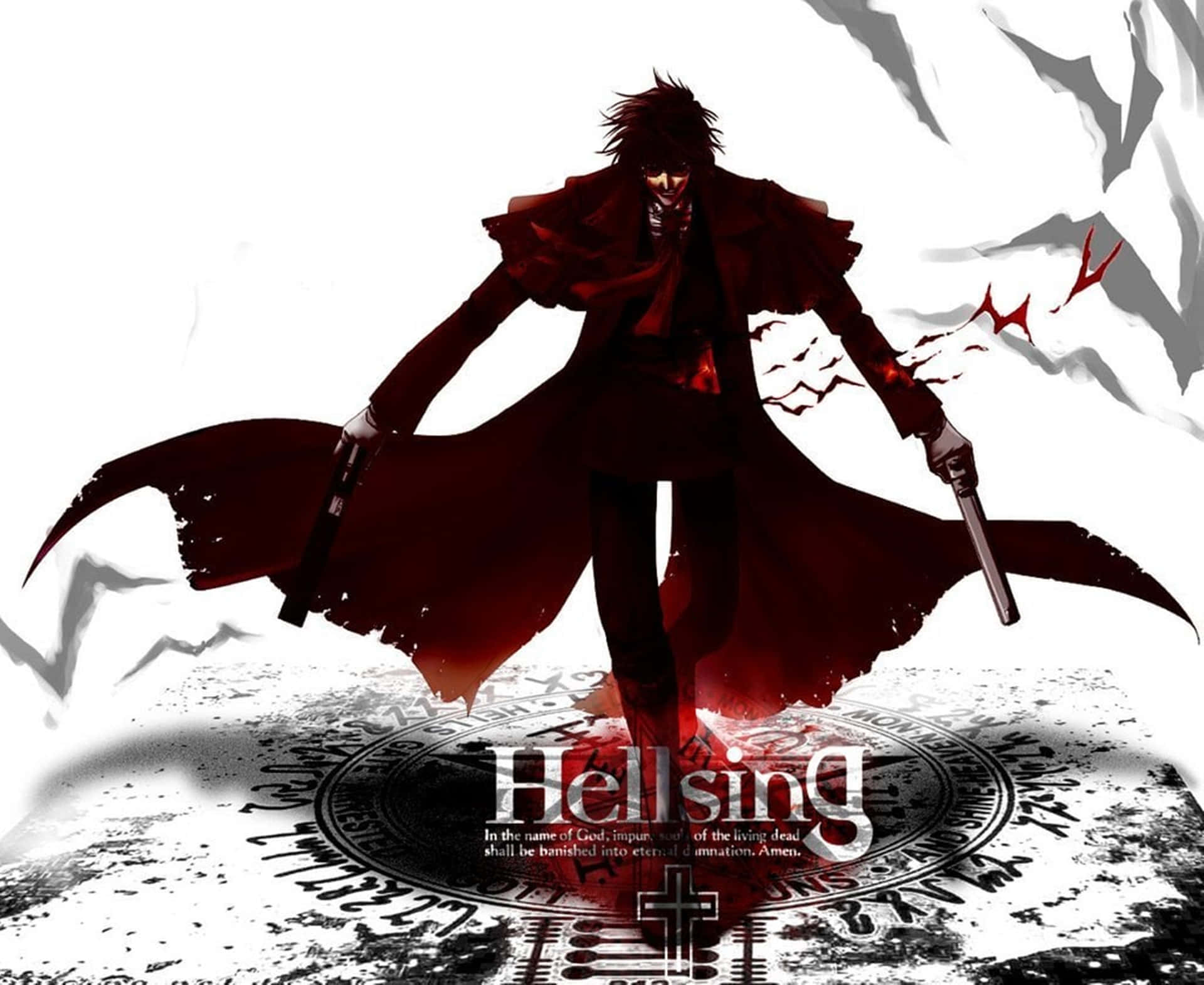 Hellsingultimate 4k: Hellsing Ultimate En 4k. Fondo de pantalla