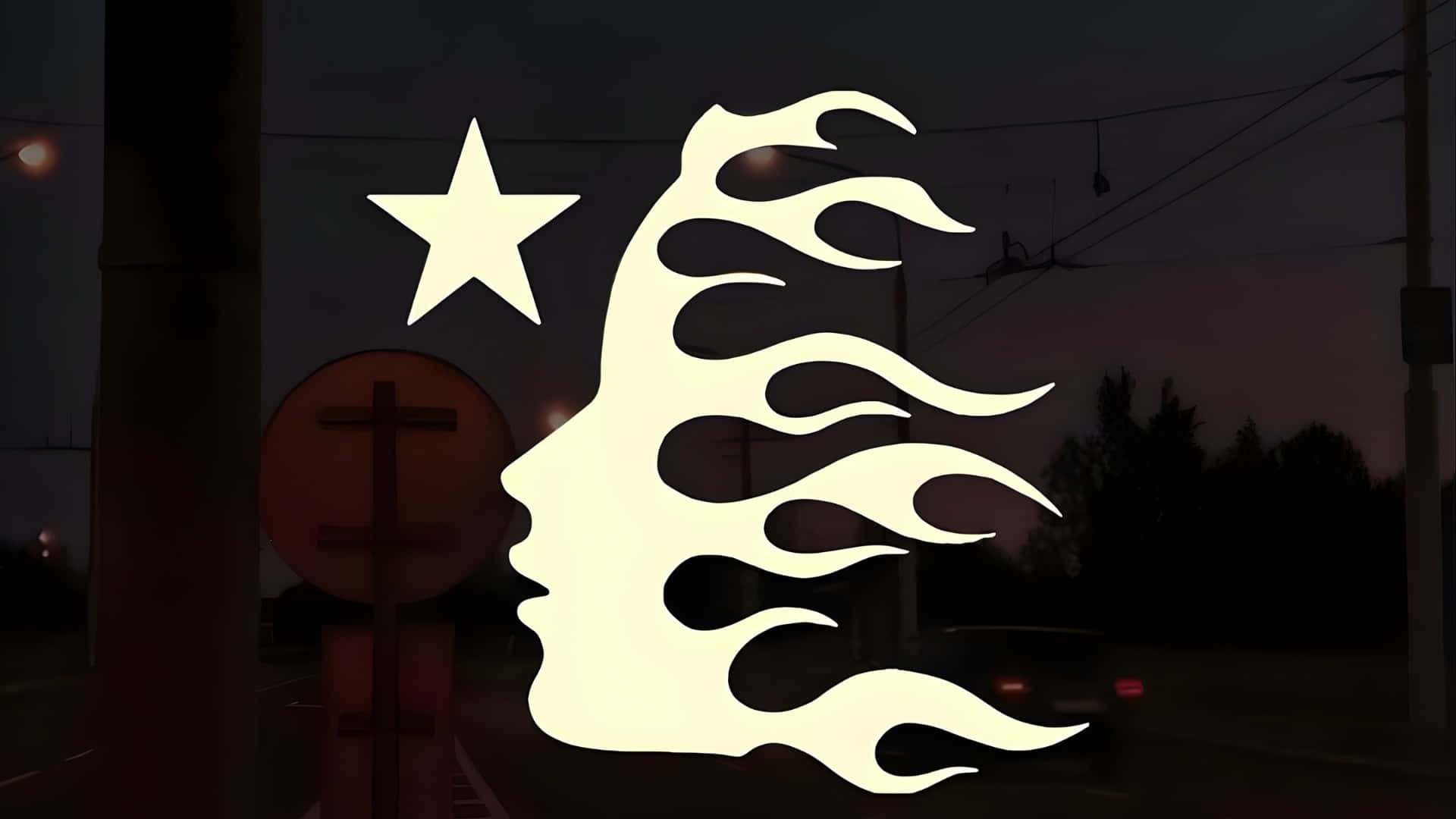 Hellstar Logo Design Wallpaper