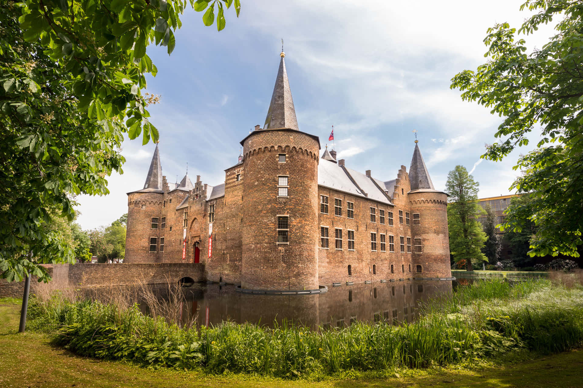 Helmond Castle Netherlands Wallpaper