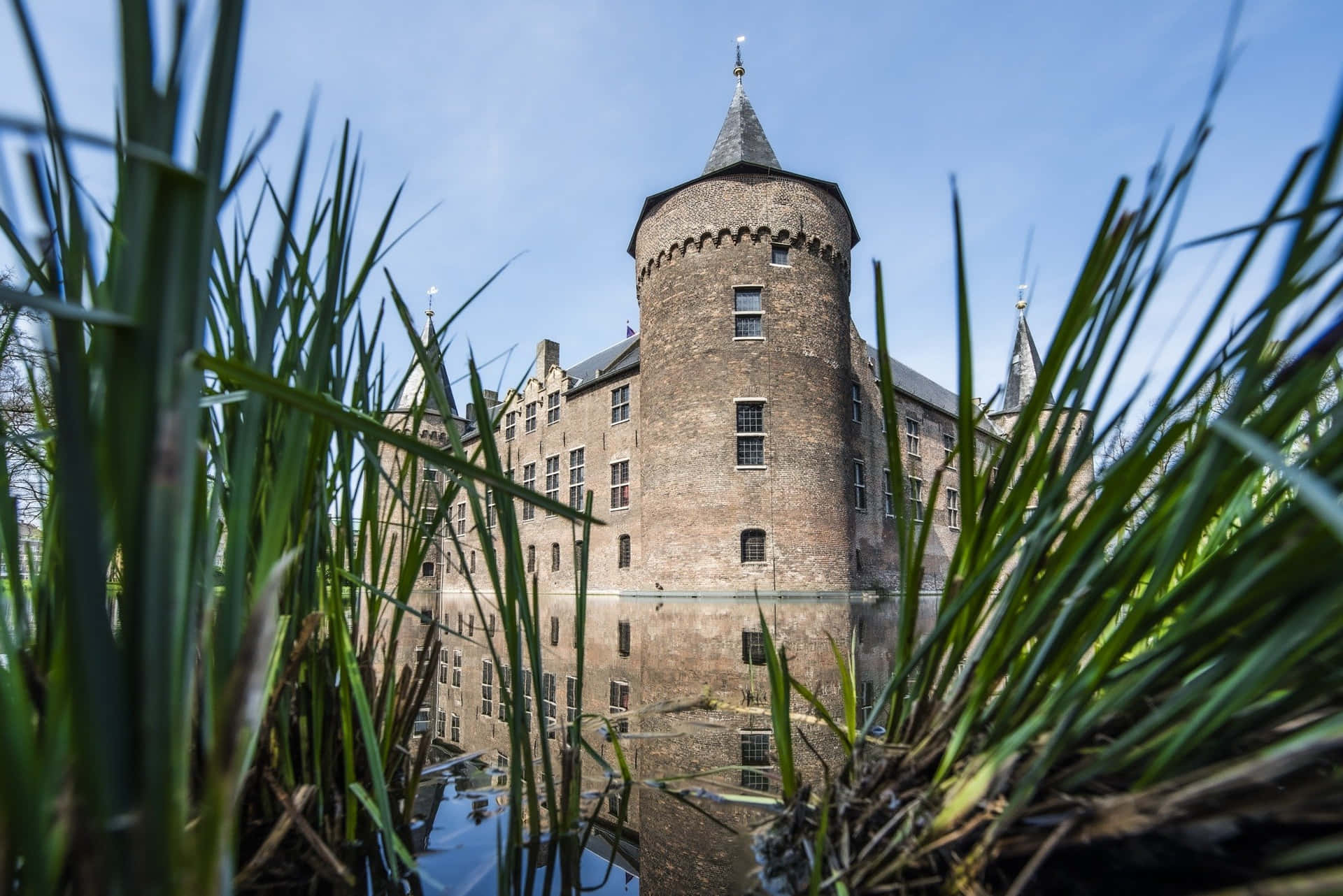 Helmond Castle Tower View Wallpaper