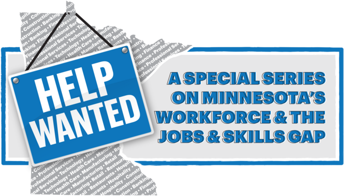 Help Wanted Sign Minnesota Workforce Series PNG