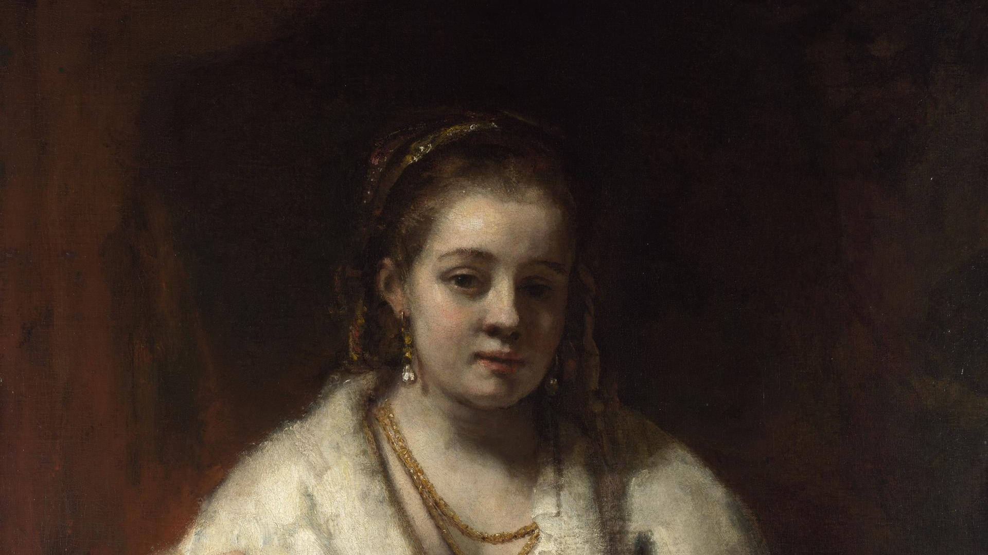 Arte De Hendrickje Stoffels Rembrandt. Fondo de pantalla