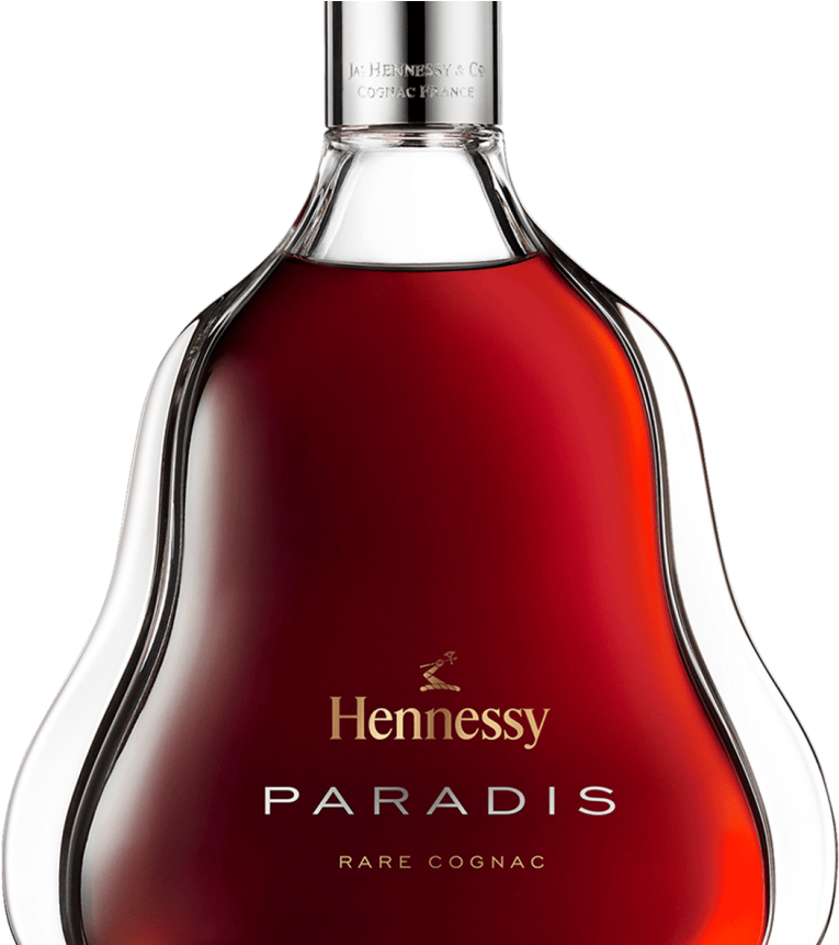 Hennessy Paradis Rare Cognac Bottle PNG