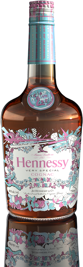 Hennessy Very Special Cognac Bottle PNG