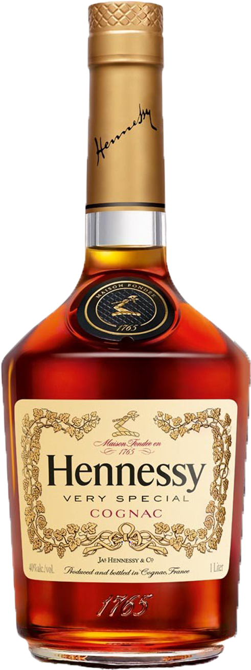 Hennessy Very Special Cognac Bottle PNG