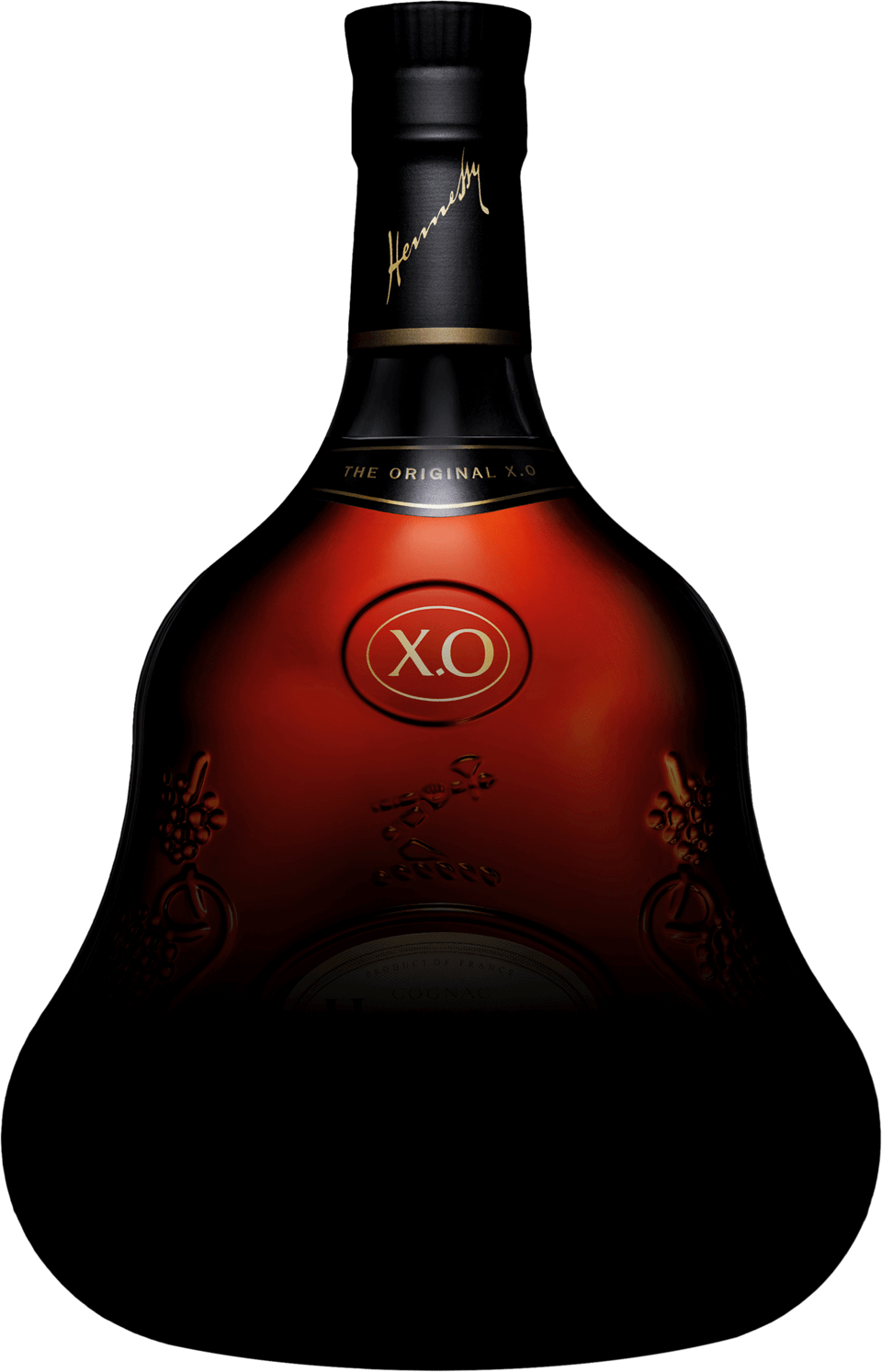 Hennessy X O Cognac Bottle PNG