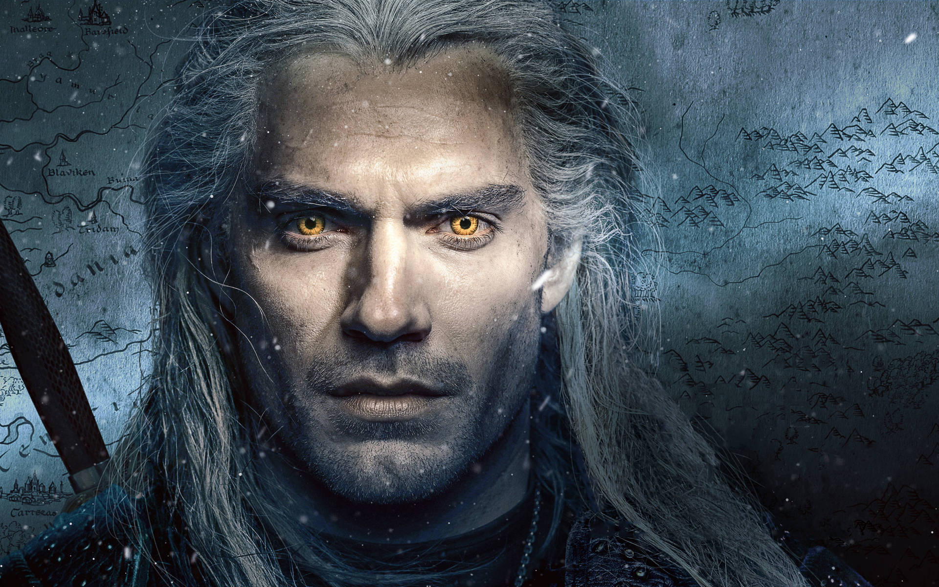 Henry Cavill As Geralt Of Rivia Wallpaper