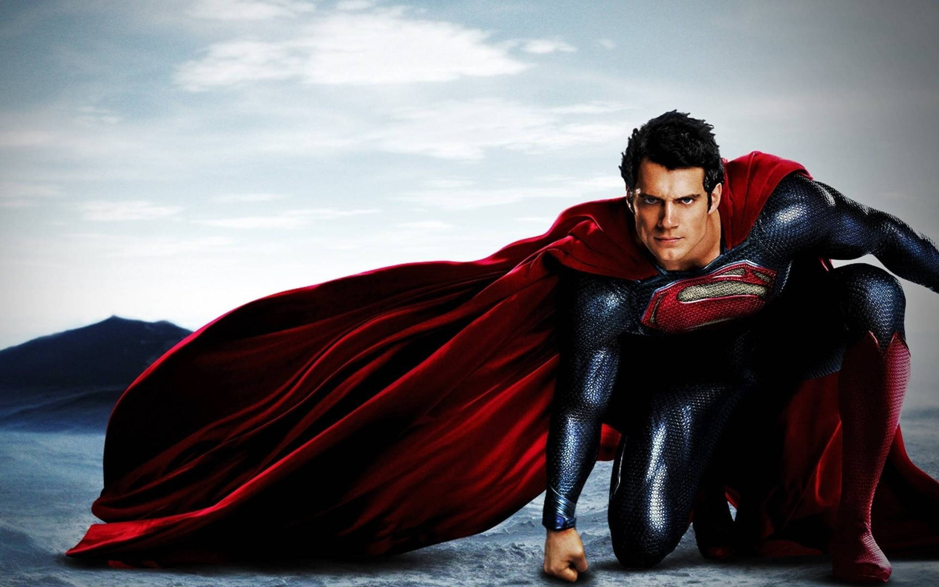 Henry Cavill Superman Promo Shot