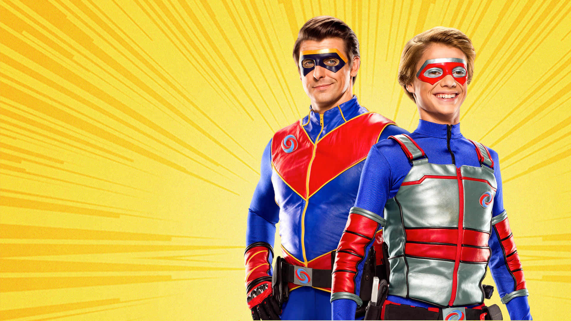 Henry Danger on his way to save the day Wallpaper