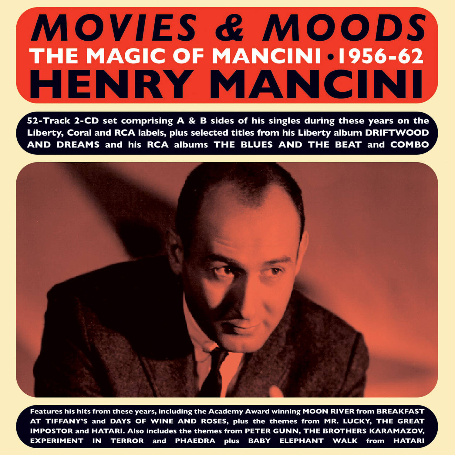 Henry Mancini In Movies And Moods The Magic Of Mancini Wallpaper