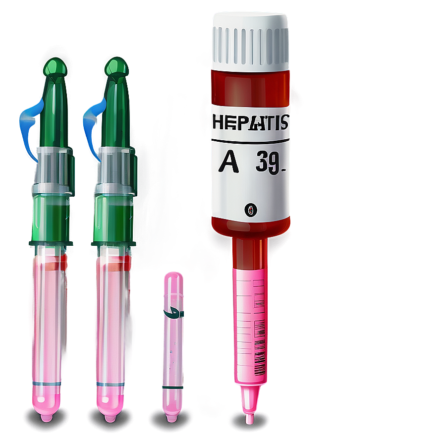 Hepatitis A Vaccine Syringe Png Ekl PNG