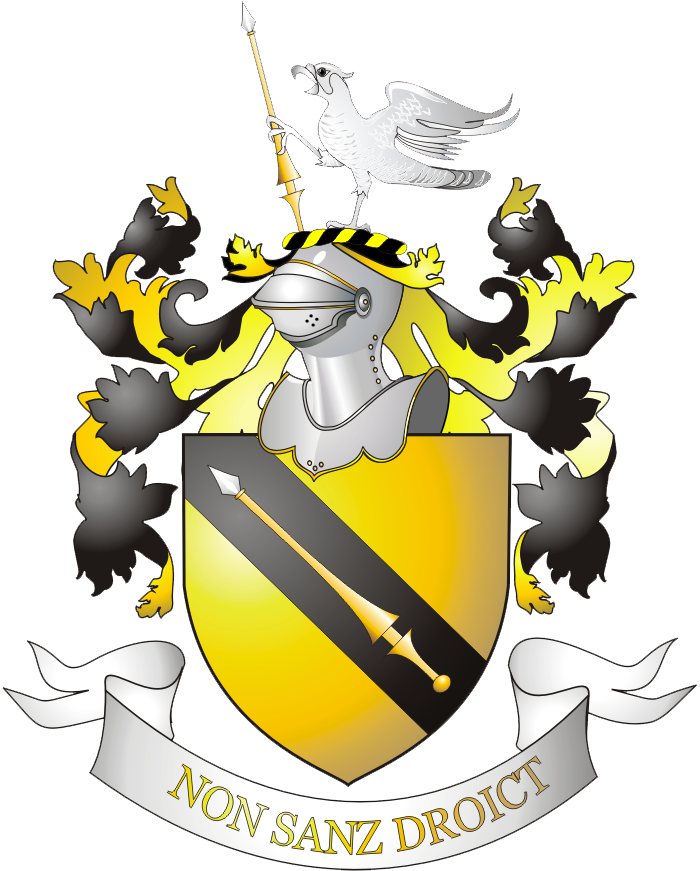 Heraldic Crest Armorand Falcon PNG