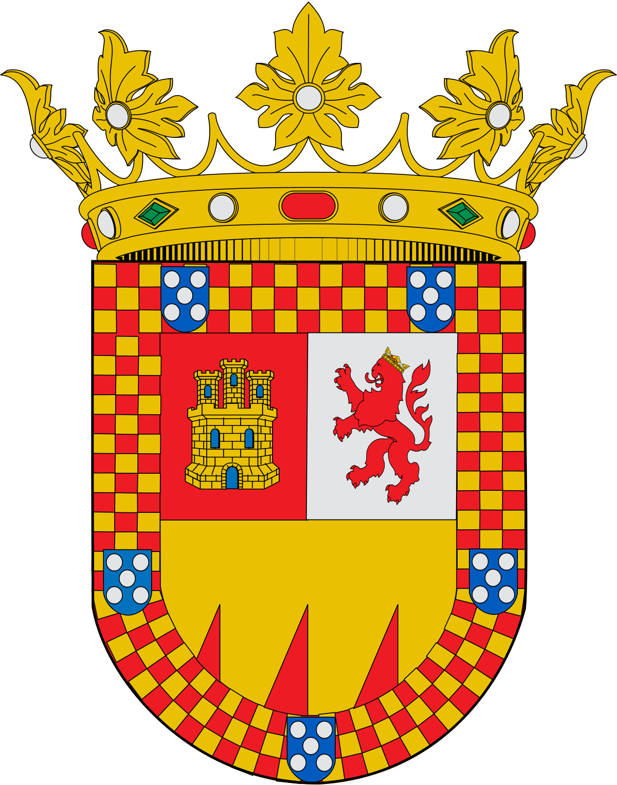 Heraldic_ Coat_of_ Arms_with_ Crown PNG