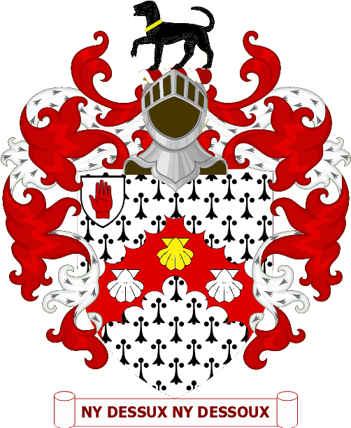 Heraldic_ Coat_of_ Arms_with_ Motto PNG