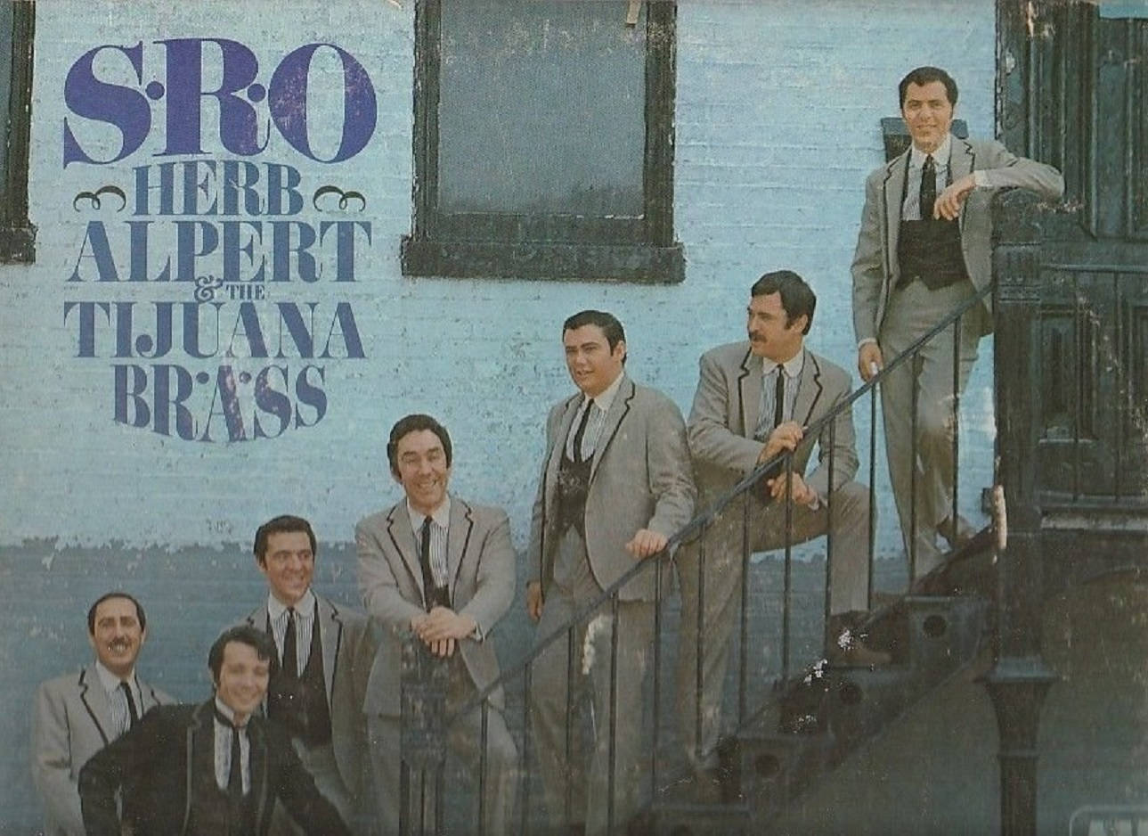 Herb Alpert And The Tijuana Brass S.R.O. album cover tapet Wallpaper