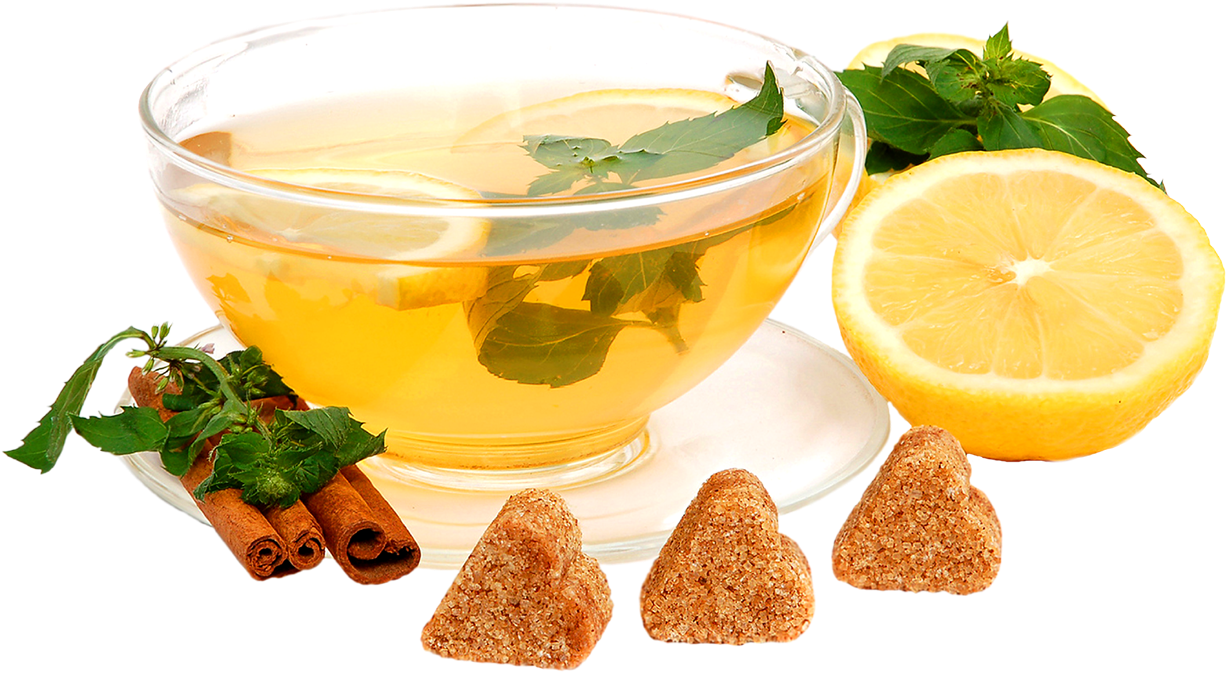 Herbal Teawith Lemonand Cinnamon PNG