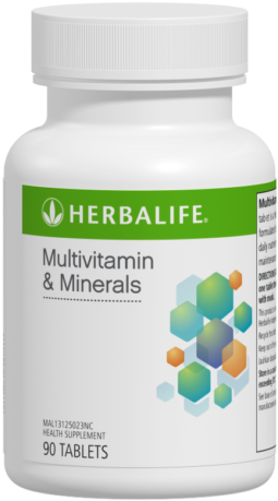 Herbalife Multivitamin Minerals Supplement Bottle PNG