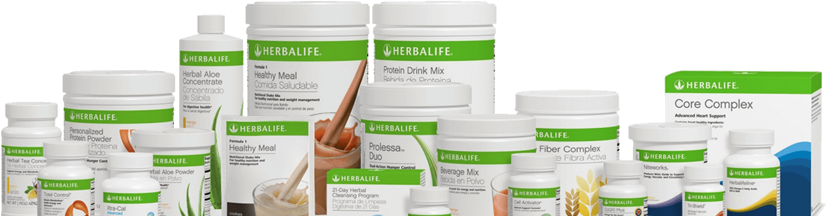 Herbalife Nutrition Product Range PNG