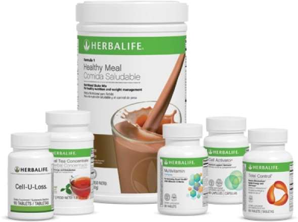 Herbalife Nutrition Products Display PNG