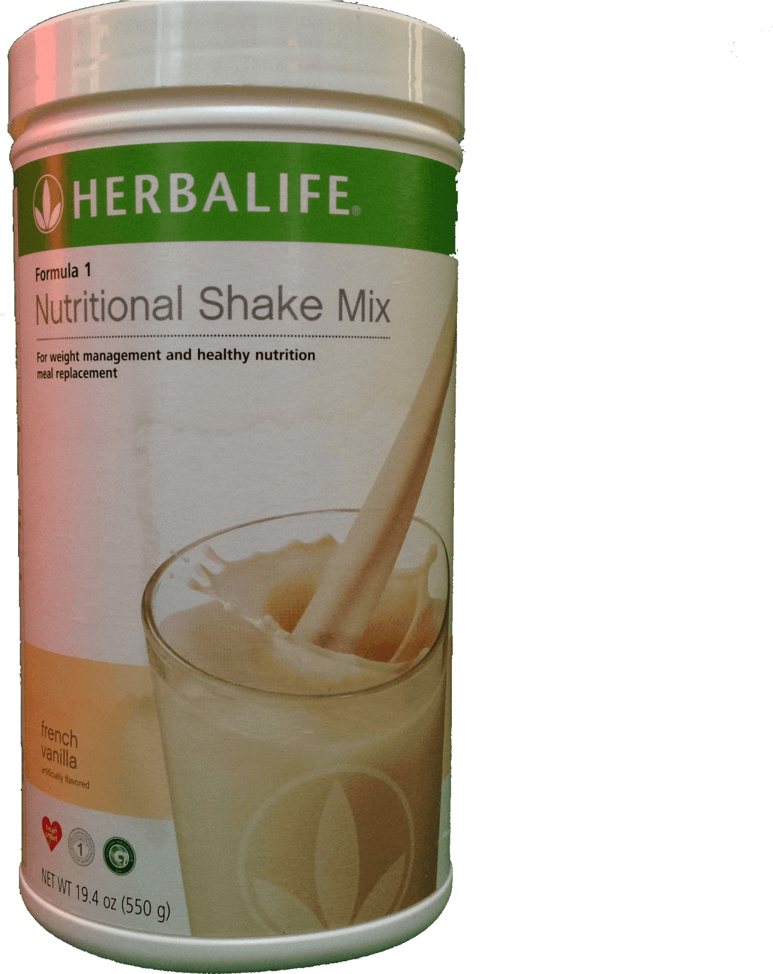 Herbalife Nutritional Shake Mix French Vanilla PNG