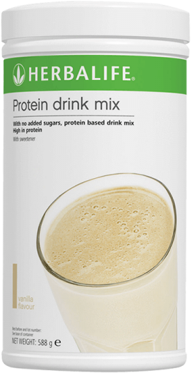 Herbalife Protein Drink Mix Vanilla Flavor PNG