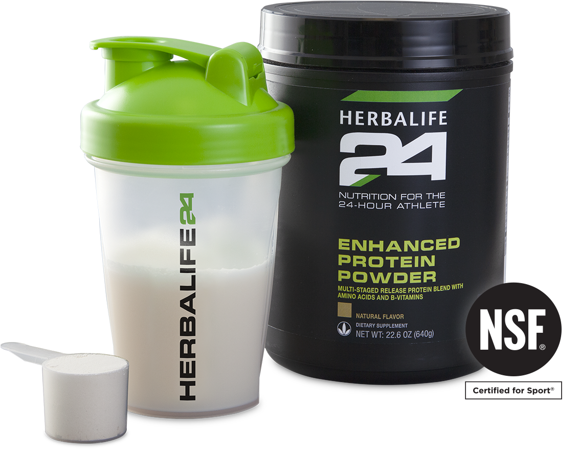 Herbalife24 Protein Powderand Shaker PNG