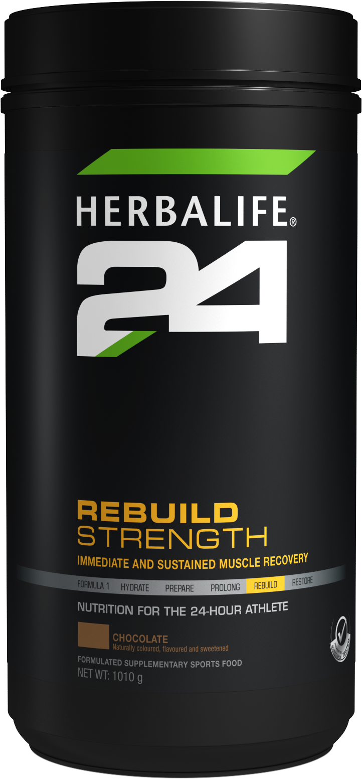 Herbalife24 Rebuild Strength Chocolate Product PNG