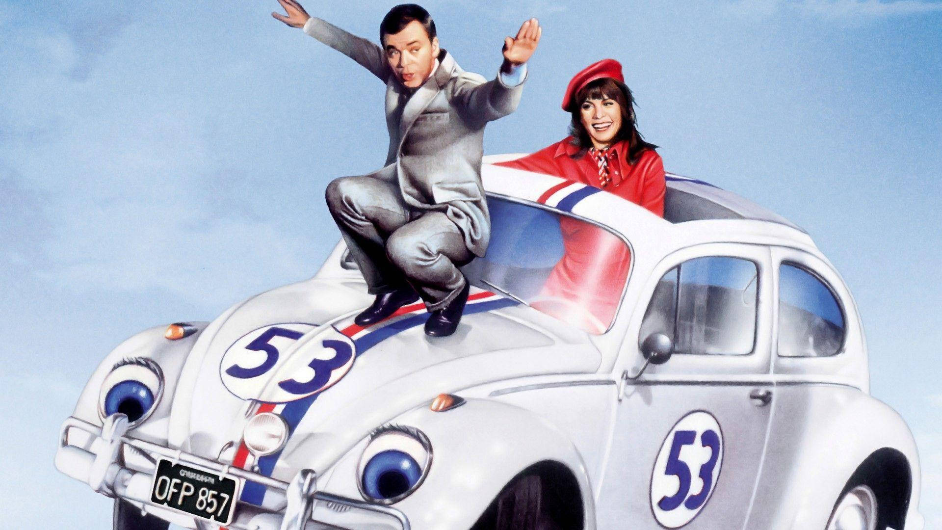 Herbie Fully Loaded's Epic Race Scene Wallpaper