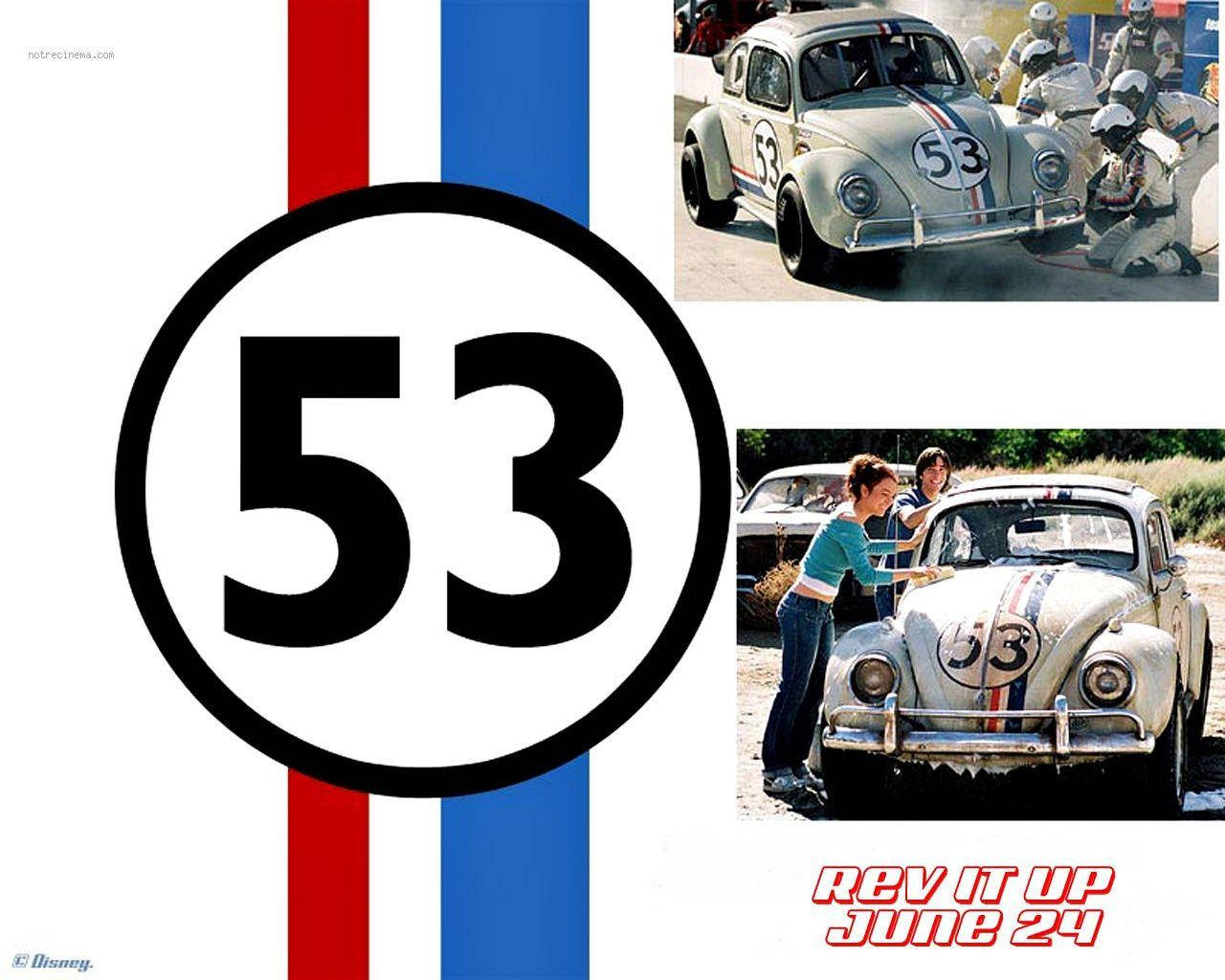 Herbie Fully Loaded Number 53 Wallpaper