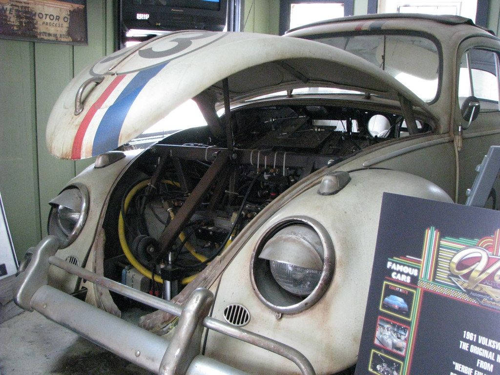 Herbie Fully Loaded Open Hood Wallpaper