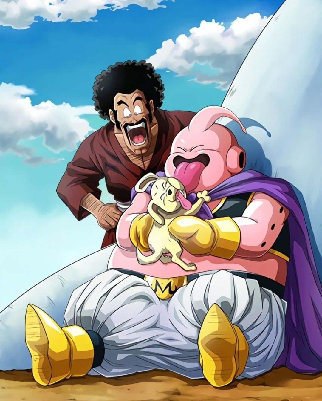 The Fearsome&Daring Hercule Satan Wallpaper