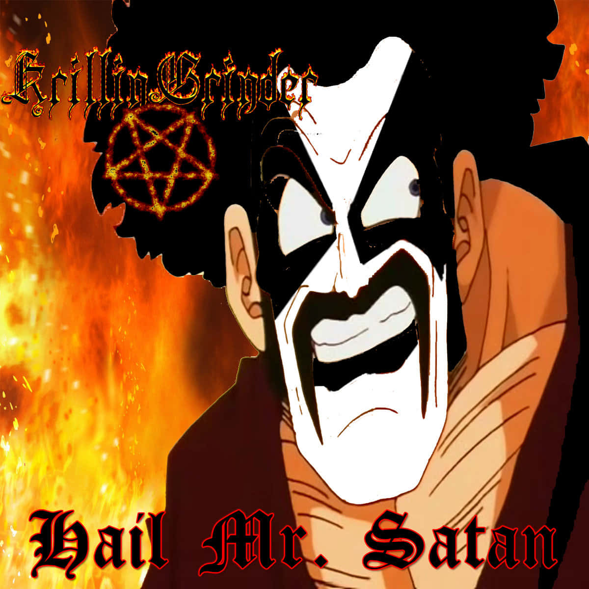 Hercule Satan, the protagonist of the hit anime series Dragon Ball Wallpaper