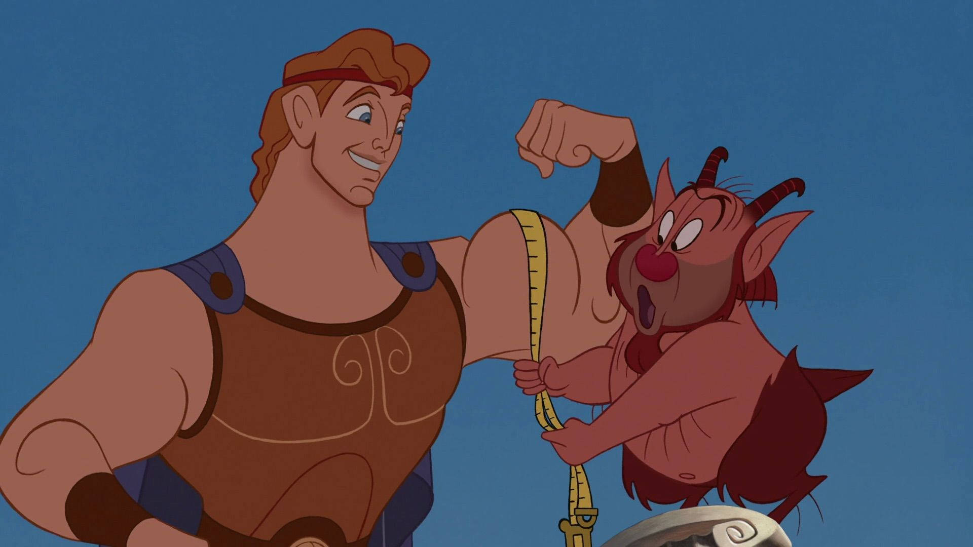 Hercules Flexing Muscle With Phil