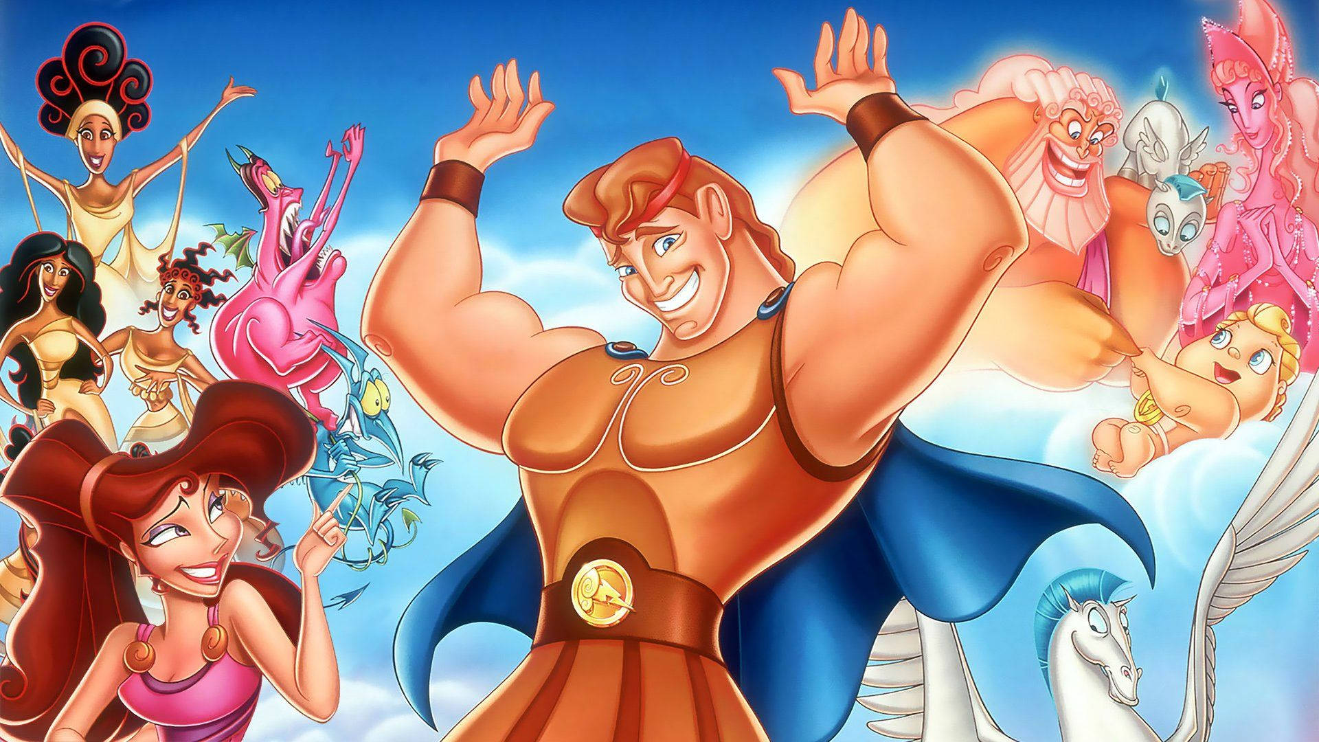 Hercules Vibrant Poster