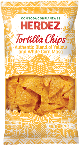 Herdez Tortilla Chips Package PNG