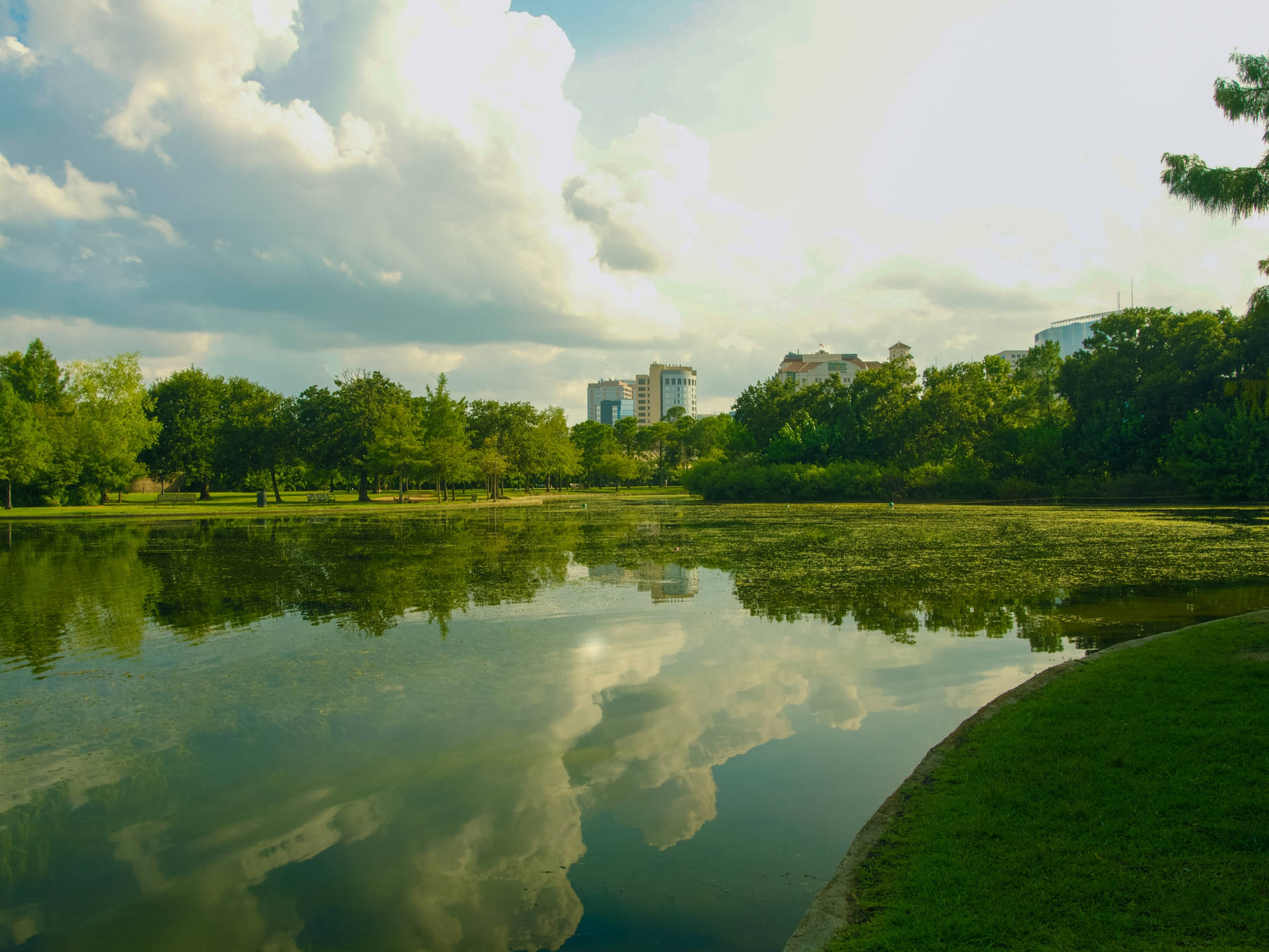 Hermann Park Lake Houston
