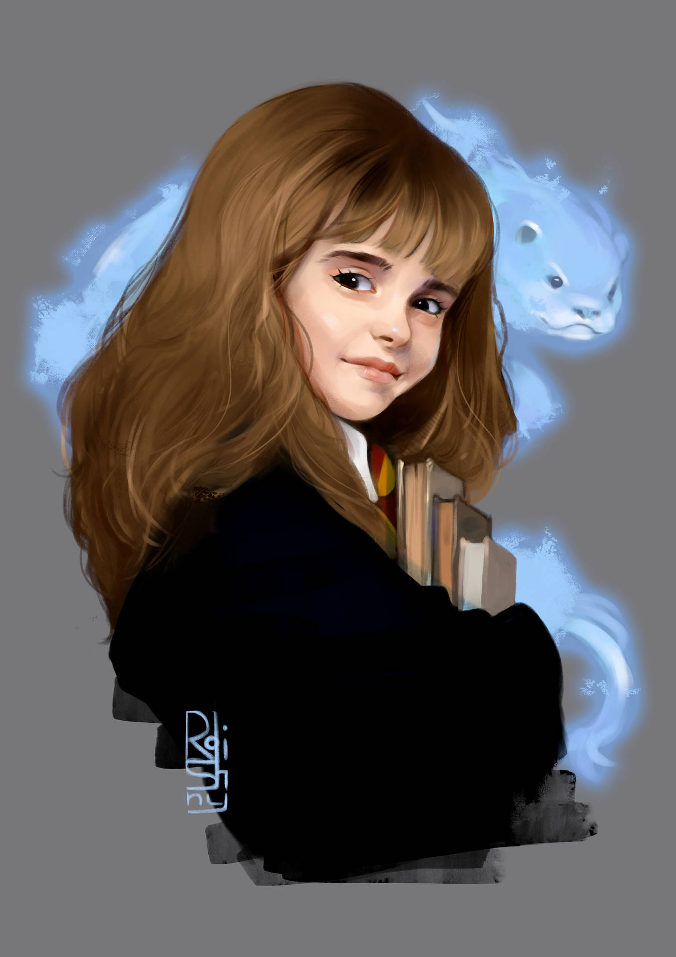 Hermione Granger: A Clever Witch Wallpaper