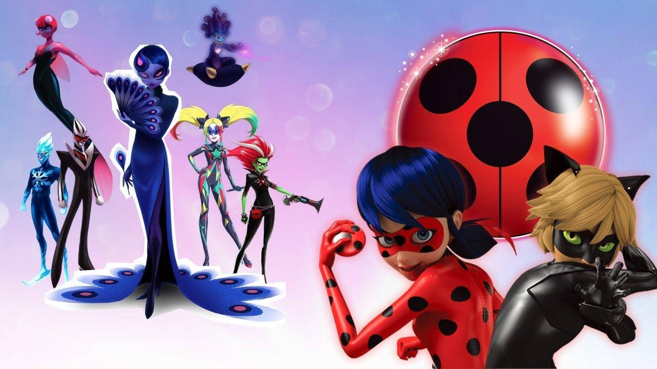 Hero And Villain Ensemble Ladybug And Cat Noir Picture