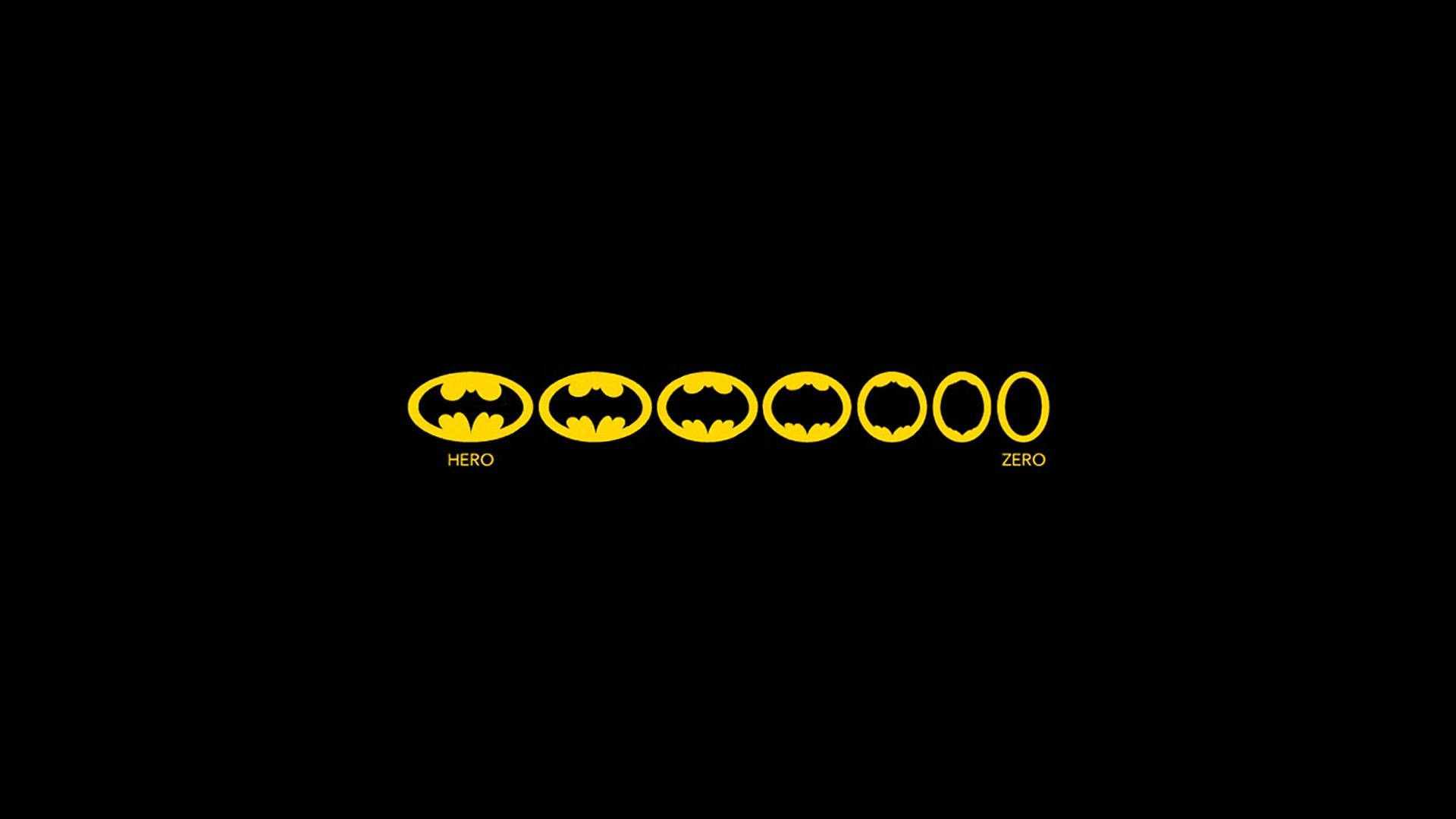 Hero To Zero Batman Logo 4k Wallpaper