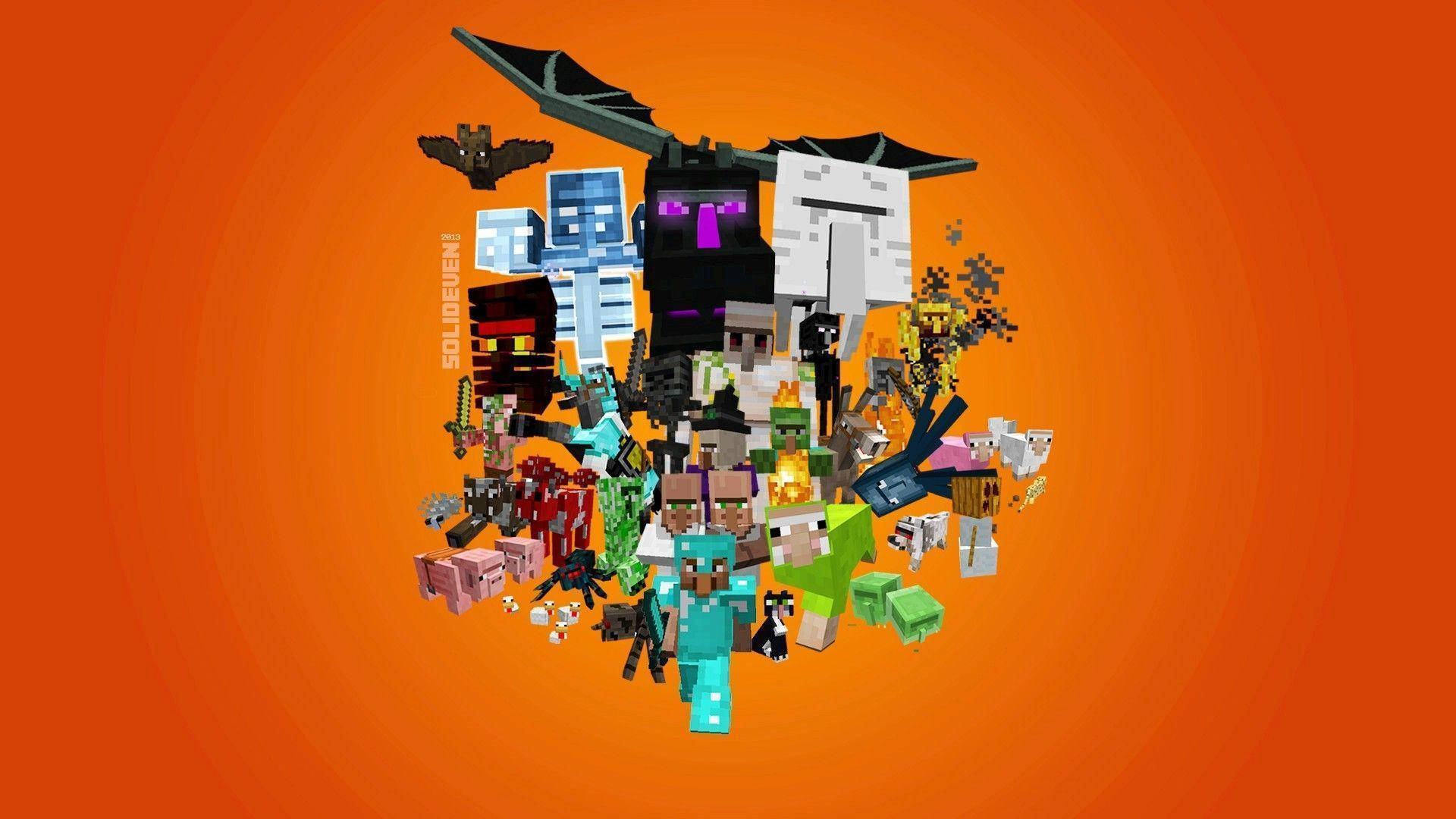 Herobrine Minecraft Characters Background