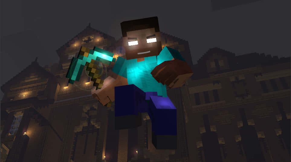 Fear the wrath of Herobrine, the mysterious creature of Minecraft