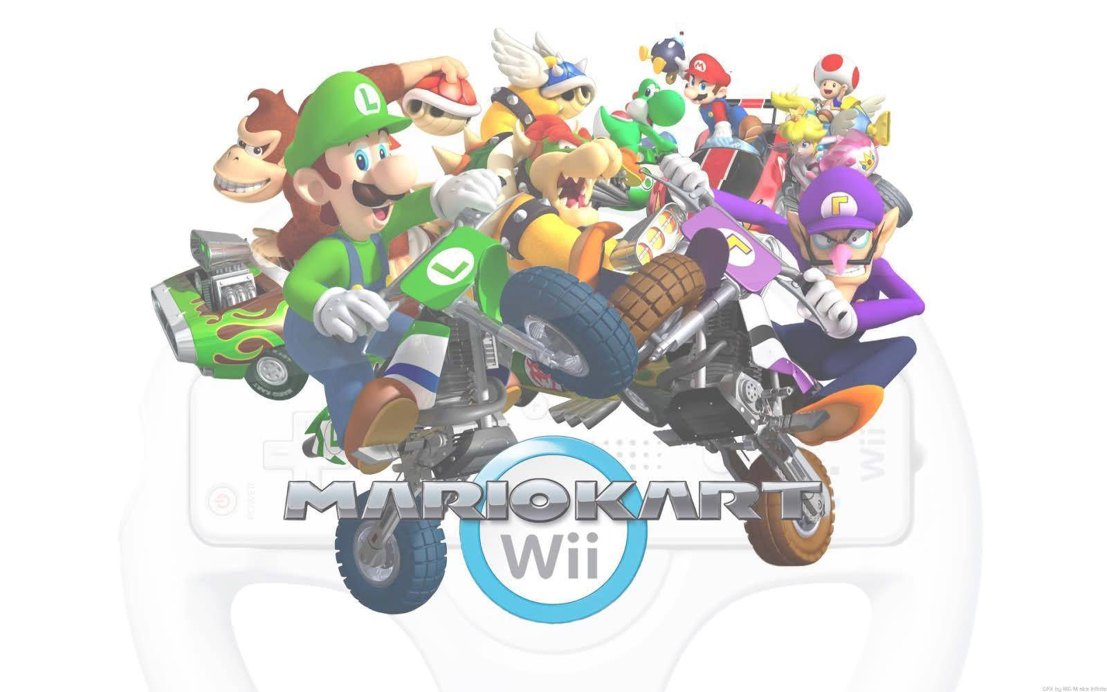 Heroes And Villains Online Game Mario Kart Wii Wallpaper