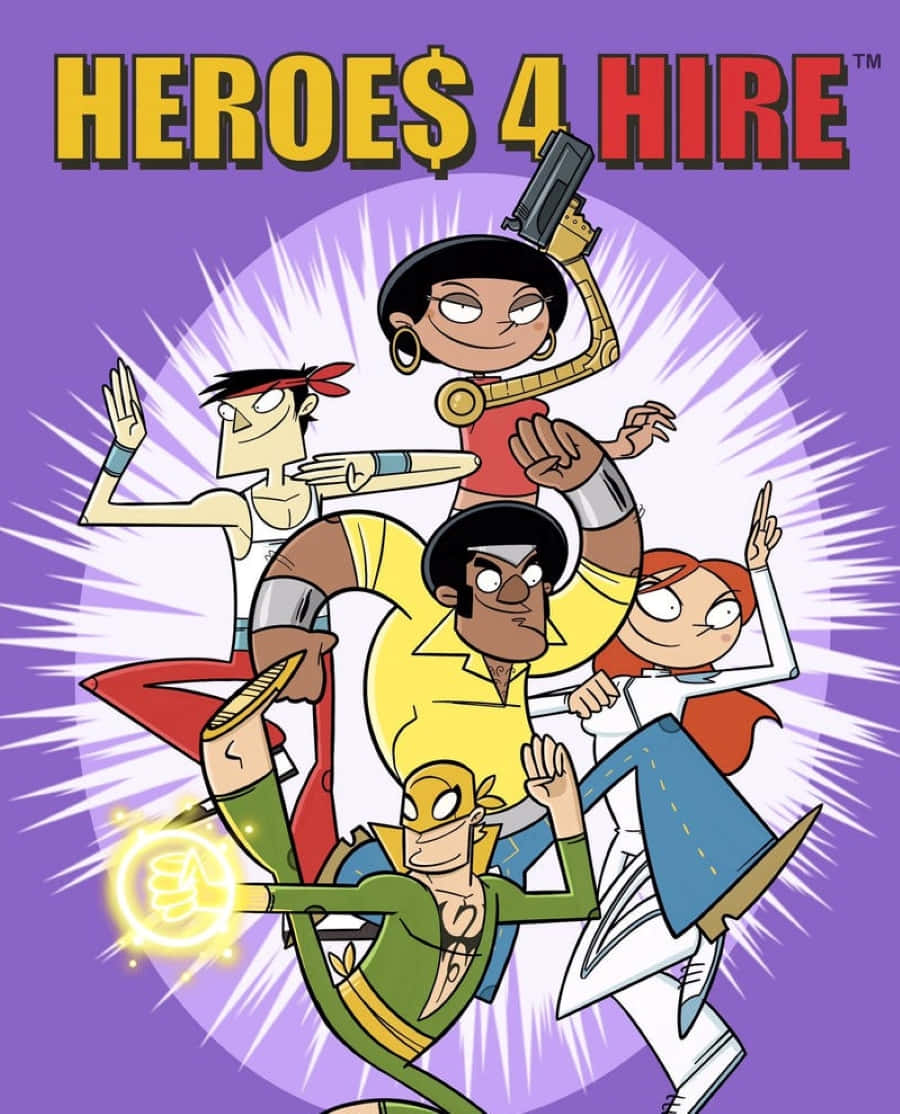 Heroes For Hire Team Assembled To Protect And Serve Wallpaper