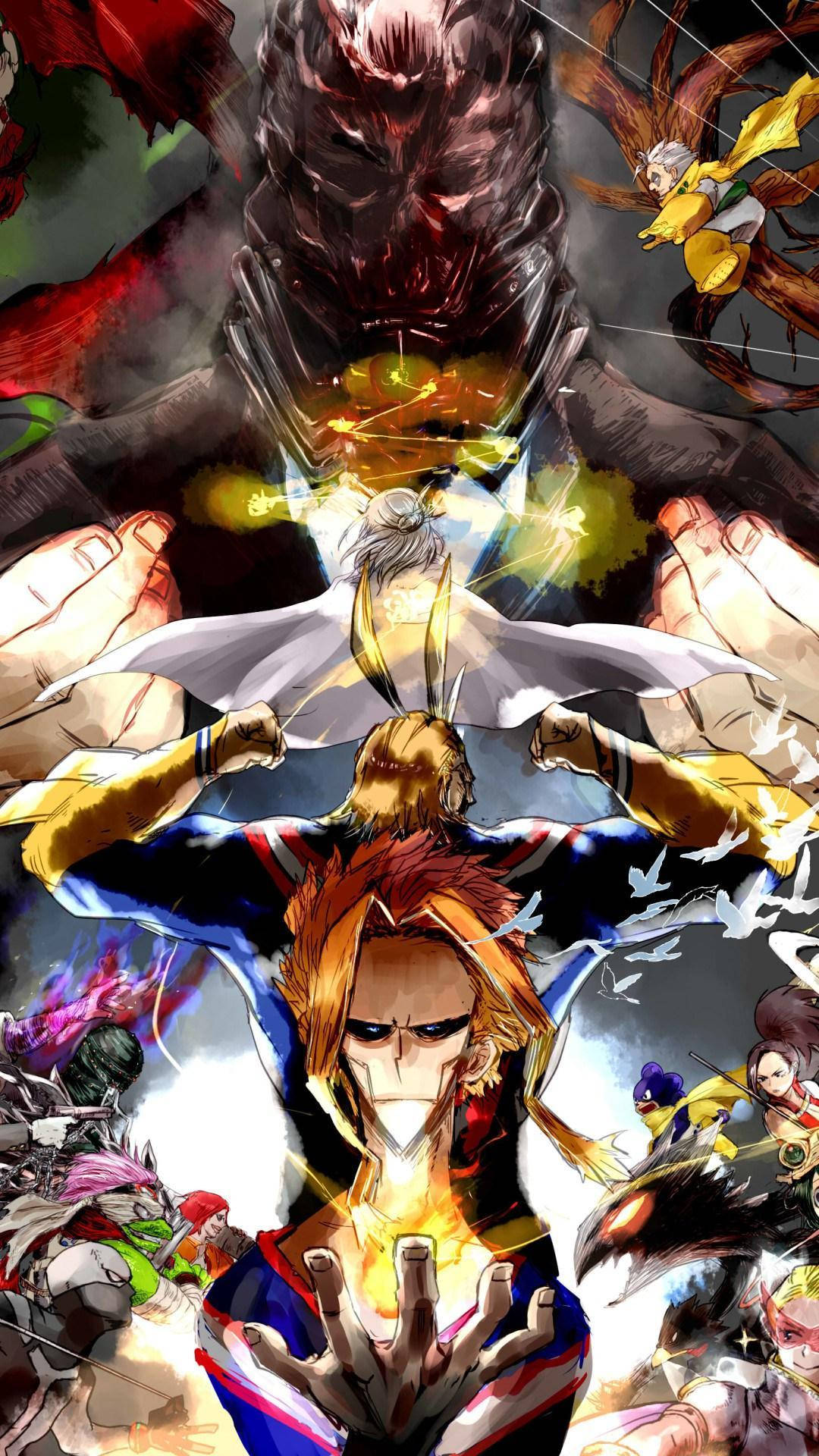 Heroes, Villains And All Might Wallpaper